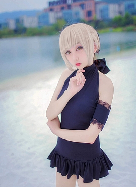 浅野菌子- Fate_Stay Night Saber [12P6M] - 图屋屋